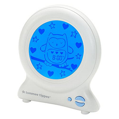 Tommee Tippee Groclock Sleep Trainer Clock, Alarm And Nightlight For Young Children, Usb-Powered