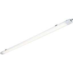 5Ft Ip65 Batten Light Fitting - 45W Daylight White Led - Daisychain Compatible - thumbnail 1