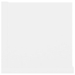 Berkfield Cd Wall Shelf White 100X18X18 Cm Engineered Wood - thumbnail 5
