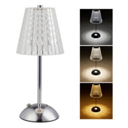 Living And Home Bedroom Simple Adjustable Bedside Lamp,usb Rechargeable Touch Sensitive Led Table Lamp