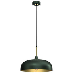 Milagro Pendant Lamp Lincoln Green/gold 1Xe27 35Cm - thumbnail 2