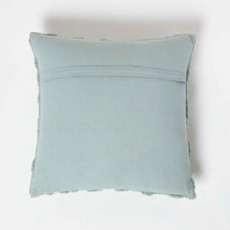 Homescapes Homescpaes Geometric Diamond Green Tufted Cotton Cushion 45 X 45 Cm - thumbnail 3