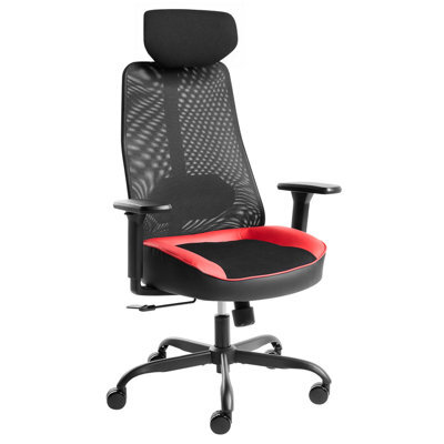 Beliani Office Chair Stryke Red - image 1