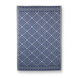 Gainsborough Blue Aztec Outdoor Rug, Weatherproof Recycled Polypropylene, 175 X 270Cm, Mould And Uv Resistant - thumbnail 3