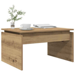 Berkfield Coffee Table Artisan Oak 68X50X38 Cm Engineered Wood - thumbnail 3