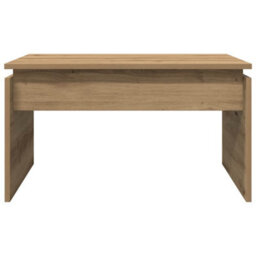 Berkfield Coffee Table Artisan Oak 68X50X38 Cm Engineered Wood - thumbnail 4