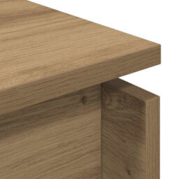 Berkfield Coffee Table Artisan Oak 68X50X38 Cm Engineered Wood - thumbnail 7