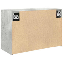 Walplus Bathroom Wall Cabinet Concrete Grey 60X25X40 Cm Engineered Wood - thumbnail 8