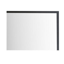 Homestylestore Black Grey Wall Hung Bathroom Mirror 1000 X 500mm - thumbnail 1