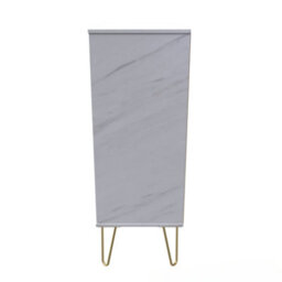 Fuji 5 Drawer Chest In Marble (Ready Assembled) - thumbnail 2