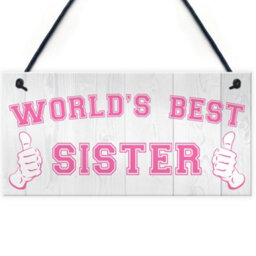 Red Ocean  Best Sister Birthday Friend Gift