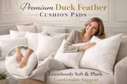 ARLinens Duck Feather & Down Cushion Pads Inner Insert Scatter Fillers Hotel Quality Deep Filled Cushion - thumbnail 5