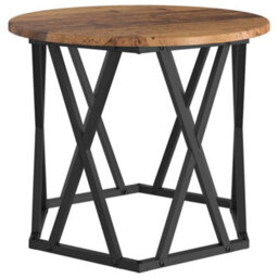 Berkfield Nesting Side Tables (Set Of 2) - Rustic Wood Look, Made Of Engineered Wood - thumbnail 6