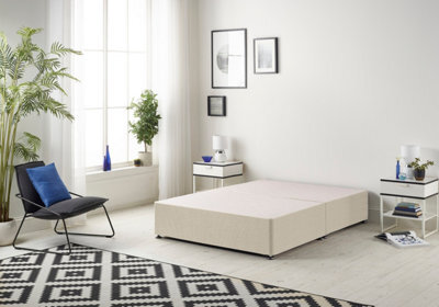 Somnior Beds Somnior Tweed Natural Platform Divan Base - Super King - image 1