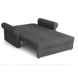 Viva Ii Sofa Bed With Sleeping Function Bedding Storage Hydrophobic Fabric Metal Legs 148X85X98Cm Pink - thumbnail 5
