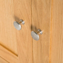 London Oak Extra Large Sideboard Cabinet Fully Assembled - By Roseland Furniture - thumbnail 3