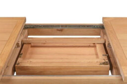 Buttercup Farm Bologna Butterfly Extension Table (Extends To 200Cm) - L90 X W140 X H76 Cm - Oak - thumbnail 4