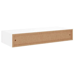 Berkfield Wall-Mounted Drawer Shelves 2 Pcs White 60X23.5X10Cm Mdf - thumbnail 8