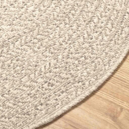 Vidaxl Rug Zizur Cream 120 Cm Jute Look Indoor And Outdoor - thumbnail 8