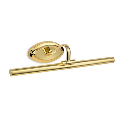 Luminosa Lighting Luminosa Led Modern Picture Light 440mm Polished Brass