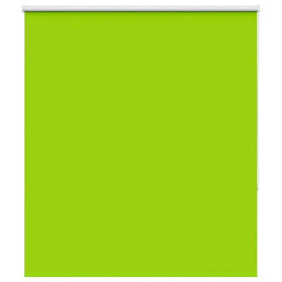 Berkfield Roller Blind Blackout Leaves Green 135X150 Cm Fabric Width 131.6 Cm Polyester - image 1