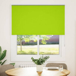Berkfield Roller Blind Blackout Leaves Green 135X150 Cm Fabric Width 131.6 Cm Polyester - thumbnail 2
