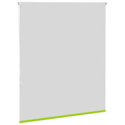 Berkfield Roller Blind Blackout Leaves Green 135X150 Cm Fabric Width 131.6 Cm Polyester - thumbnail 4
