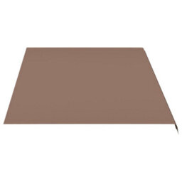 Berkfield Replacement Fabric For Awning Brown 5X3 M - thumbnail 4