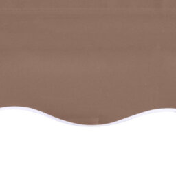 Berkfield Replacement Fabric For Awning Brown 5X3 M - thumbnail 5