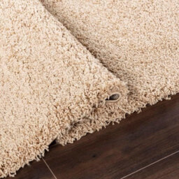 UETIAN Luxurious Shaggy Rugs Soft Extra Thick Area Rugs Heavy 5Cm Dense Pile For Living Room Bedroom Hallway (Light Beige, 60 X 110Cm) - thumbnail 3