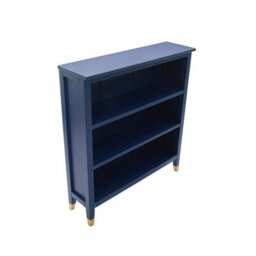 Cabinet Bits Palazzi  Low Bookcase Blue H97 W89 D25Cm - thumbnail 3