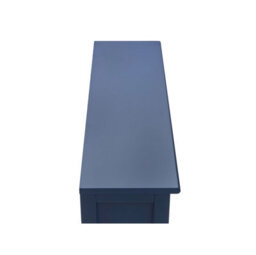 Cabinet Bits Palazzi  Low Bookcase Blue H97 W89 D25Cm - thumbnail 4