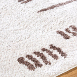 Livabliss Fossay Shaggy-Washable Beige Brown Modern Hig Pile Living Bedroom Rug 160 X 213 Cm Easy Care, Non Shedding - thumbnail 3