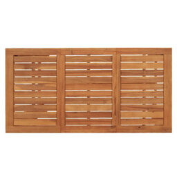 Walplus 5 Piece Garden Bar Set Brown Solid Wood Acacia And Poly Rattan - thumbnail 8