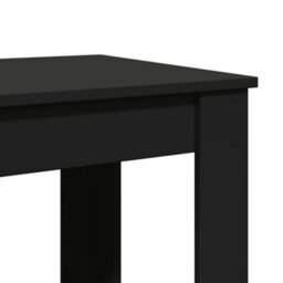 Berkfield Bar Table Black 102X50X103.5 Cm Engineered Wood - thumbnail 7