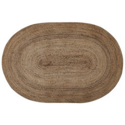 Beliani Rug Demirci Beige 120 X 180 Cm Jute - thumbnail 1