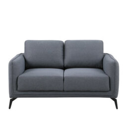 More4Homes Oslo Modern Scandi Style Fabric Living Room 2+3 Seater Sofa Set (Dark Grey) - thumbnail 3