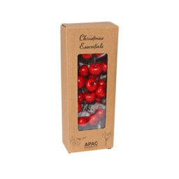 Apple Bunch Pick  - Red Artificial Flowers - thumbnail 9