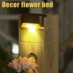 16Pcs Solar Led Outdoor Garden Deck Stairs Lights Waterproof Warm White - thumbnail 7