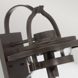 Luminosa Lighting Luminosa Quoizel Lasalle Outdoor Wall Lantern Western Bronze, Ip44 - thumbnail 2