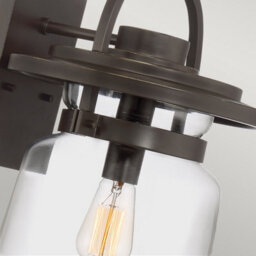 Luminosa Lighting Luminosa Quoizel Lasalle Outdoor Wall Lantern Western Bronze, Ip44 - thumbnail 3