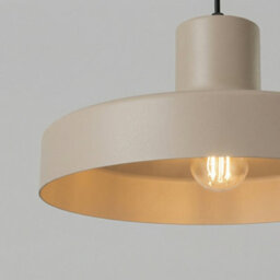 Sollux Lighting Bilo Steel Taupe 1 Lights Modern Pendant Lamps - thumbnail 4