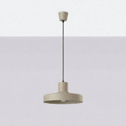 Sollux Lighting Bilo Steel Taupe 1 Lights Modern Pendant Lamps - thumbnail 2