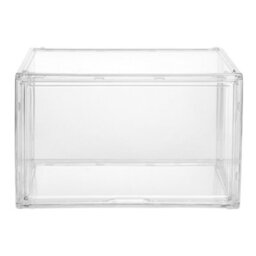 Living And Home Transparent Shoe Storage Box Shoe Organiser Dispaly Case - thumbnail 2