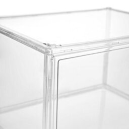 Living And Home Transparent Shoe Storage Box Shoe Organiser Dispaly Case - thumbnail 4