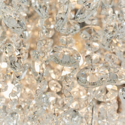 Anson Lighting Ciara Chrome With K5 Crystal Glass Decorative 3 Light Bathroom Flush Light - thumbnail 5