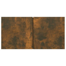 Berkfield Hanging Tv Cabinets 2 Pcs Smoked Oak 60X30X30 Cm - thumbnail 5