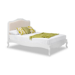 Statement Furniture Juliette French Style 6Ft Super King Bed With Upholstered Headboard - White - thumbnail 6