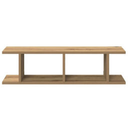 Berkfield Durable Wall Shelves 2 Pcs Artisan Oak 75X18X20 Cm Engineered Wood - thumbnail 5