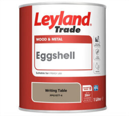 Leyland Trade Wood & Metal Eggshell Paint Writing Table (Ppg1077-4) 1L - thumbnail 2